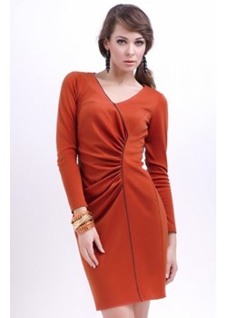 Vera Fashion Agnes sukienka rudy ze sklepu intimiti.pl w kategorii Sukienki - zdjęcie 187870634