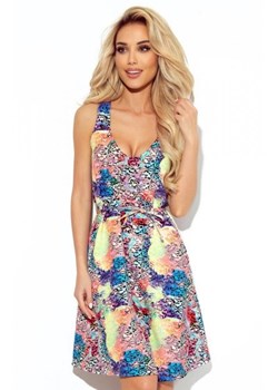 Numoco 377-3 trapezowa sukienka z dekoltem ze sklepu intimiti.pl w kategorii Sukienki - zdjęcie 187870714