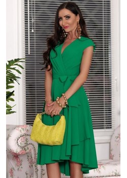 Elizabeth Chiara rozkloszowana midi sukienka zielona ze sklepu intimiti.pl w kategorii Sukienki - zdjęcie 187870920