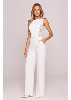 Moe kombinezon z koronkowymi wstawkami ecru M866 ze sklepu intimiti.pl w kategorii Kombinezony damskie - zdjęcie 187871664