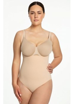 *Julimex Pod Biust Wyszczuplające 419 Seamless body damskie ze sklepu intimiti.pl w kategorii Body damskie - zdjęcie 187871670