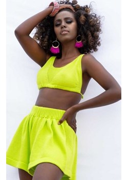 Letni top damski F1248 limonkowy ze sklepu intimiti.pl w kategorii Bluzki damskie - zdjęcie 187871760