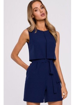 Elegancki granatowy kombinezon damski M574 ze sklepu intimiti.pl w kategorii Kombinezony damskie - zdjęcie 187872192