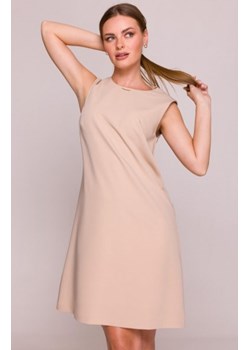 Stylove S408 sukienka bez rękawów beżowa ze sklepu intimiti.pl w kategorii Sukienki - zdjęcie 187872364