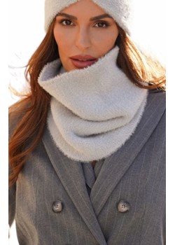 Kamea 05 ciepły komin damski szary ze sklepu intimiti.pl w kategorii Szaliki i chusty damskie - zdjęcie 187872373