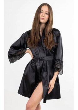 Dkaren Asteria satynowy szlafrok damski ze sklepu intimiti.pl w kategorii Szlafroki damskie - zdjęcie 187872392