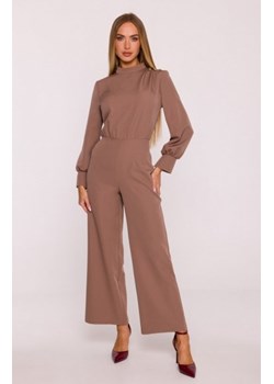 Moe kombinezon ze stójką mokka M879 ze sklepu intimiti.pl w kategorii Kombinezony damskie - zdjęcie 187872880