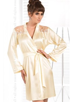 Irall Daphne szlafrok kremowy ze sklepu intimiti.pl w kategorii Szlafroki damskie - zdjęcie 187873682