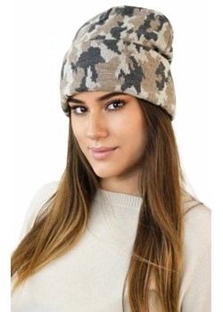 Kamea Ventura zimowa czapka moro ze sklepu intimiti.pl w kategorii Czapki zimowe damskie - zdjęcie 187873912