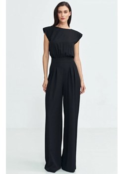 Kombinezon z nogawkami palazzo czarny ze sklepu intimiti.pl w kategorii Kombinezony damskie - zdjęcie 187873923