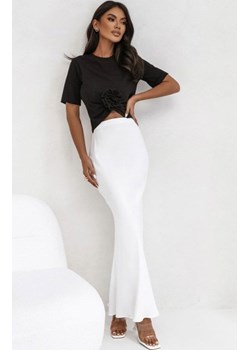 Ivon Kami długa spódnica gładka kremowa ze sklepu intimiti.pl w kategorii Spódnice - zdjęcie 187874110