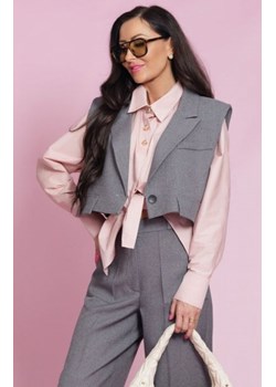 Elizabeth Polly krótka kamizelka szara ze sklepu intimiti.pl w kategorii Marynarki damskie - zdjęcie 187874421