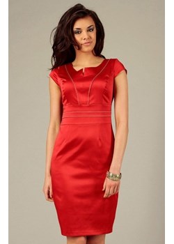 Vera Fashion Tamara sukienka czerwona ze sklepu intimiti.pl w kategorii Sukienki - zdjęcie 187874481