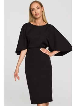 Sukienka ołówkowa czarna midi M700 ze sklepu intimiti.pl w kategorii Sukienki - zdjęcie 187874554