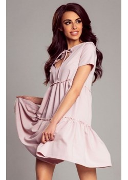 Ivon Pola 214 sukienka pudrowy róż ze sklepu intimiti.pl w kategorii Sukienki - zdjęcie 187874881