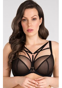 *Gorsenia K824 Just Black biustonosz miękki ze sklepu intimiti.pl w kategorii Biustonosze - zdjęcie 187874973