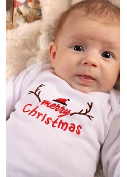 Pajac bawełniany świąteczny haft ze sklepu intimiti.pl w kategorii Pajacyki - zdjęcie 187875593