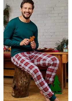 Italian Fashion Moss piżama męska zielona ze sklepu intimiti.pl w kategorii Piżamy męskie - zdjęcie 187875594