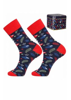 Moraj CMLS700-005 Świąteczne Puszka skarpety ze sklepu intimiti.pl w kategorii Skarpetki damskie - zdjęcie 187876283
