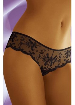 *Wol-Bar Floe figi czarne ze sklepu intimiti.pl w kategorii Majtki damskie - zdjęcie 187876342