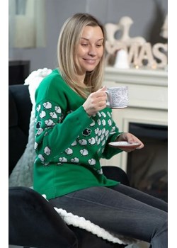 Fobya F1800 sweter w owieczki ze sklepu intimiti.pl w kategorii Swetry damskie - zdjęcie 187876410