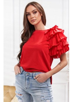 Bluzka damska z falbaną ze sklepu intimiti.pl w kategorii Bluzki damskie - zdjęcie 187876444