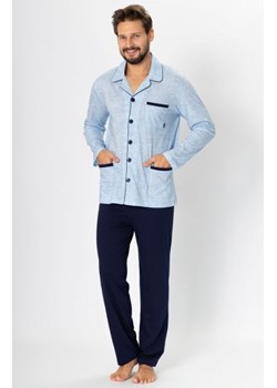 M-Max Ambroży 196 piżama męska jasny jeans ze sklepu intimiti.pl w kategorii Piżamy męskie - zdjęcie 187876563