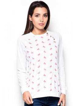 Katrus K405 bluza flamingi ze sklepu intimiti.pl w kategorii Bluzy damskie - zdjęcie 187876633