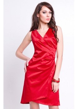 Vera Fashion Kamila sukienka czerwona ze sklepu intimiti.pl w kategorii Sukienki - zdjęcie 187876661