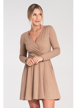 Figl M1050 beżowa sukienka damska ze sklepu intimiti.pl w kategorii Sukienki - zdjęcie 187877071