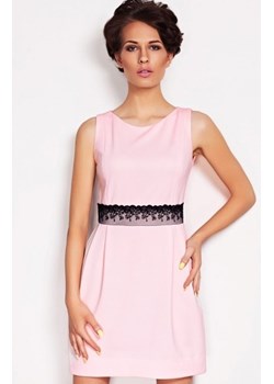 Vera Fashion Solange sukienka pudrowy róż ze sklepu intimiti.pl w kategorii Sukienki - zdjęcie 187877084