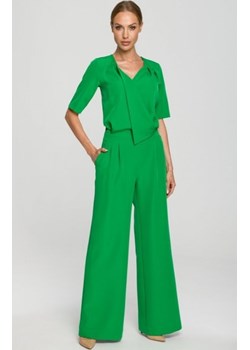 Moe M703 kombinezon damski z szerokimi nogawkami ze sklepu intimiti.pl w kategorii Kombinezony damskie - zdjęcie 187877092