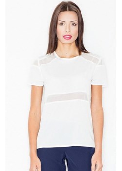 Figl M468 bluzka ecru ze sklepu intimiti.pl w kategorii Bluzki damskie - zdjęcie 187877104