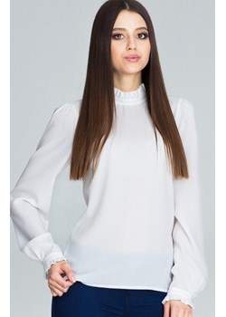 Figl M595 bluzka ecru ze sklepu intimiti.pl w kategorii Bluzki damskie - zdjęcie 187877374