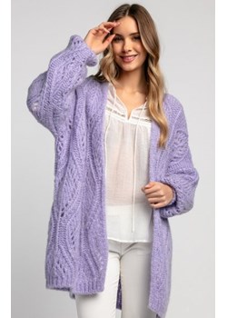 Fobya F1974 ażurowy oversizowy kardigan damski ze sklepu intimiti.pl w kategorii Swetry damskie - zdjęcie 187877410