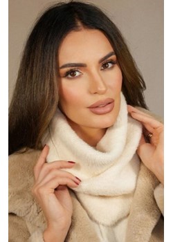 Kamea 05 ciepły komin damski beżowy ze sklepu intimiti.pl w kategorii Szaliki i chusty damskie - zdjęcie 187877414