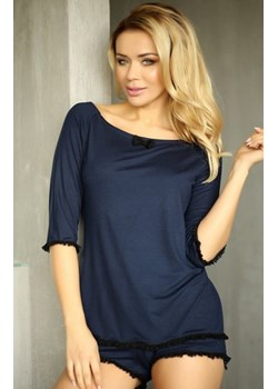 Kalimo Girona piżama damska granatowa ze sklepu intimiti.pl w kategorii Piżamy damskie - zdjęcie 187877813