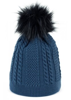 Art of polo Ula niebieska czapka damska ze sklepu intimiti.pl w kategorii Czapki zimowe damskie - zdjęcie 187877854