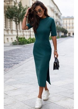 Ivon Leah zielona sukienka dzianinowa ze sklepu intimiti.pl w kategorii Sukienki - zdjęcie 187877962