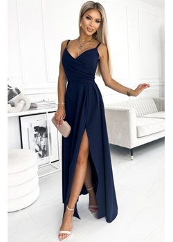 Numoco 299-7 CHIARA elegancka maxi suknia na ramiączkach ze sklepu intimiti.pl w kategorii Sukienki - zdjęcie 187878322