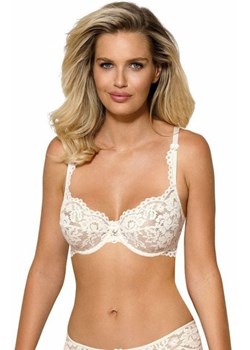 Newia koronkowy biustonosz miękki ecru ze sklepu intimiti.pl w kategorii Biustonosze - zdjęcie 187878572