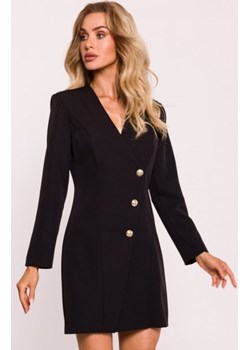 Moe sukienka żakietowa czarna M793 ze sklepu intimiti.pl w kategorii Sukienki - zdjęcie 187878603