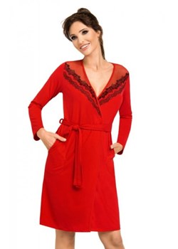 Donna Jasmine Red szlafrok ze sklepu intimiti.pl w kategorii Szlafroki damskie - zdjęcie 187878953