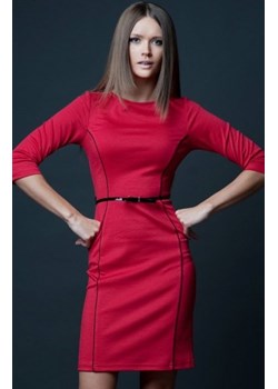 Vera Fashion Pola sukienka czerwona ze sklepu intimiti.pl w kategorii Sukienki - zdjęcie 187879131