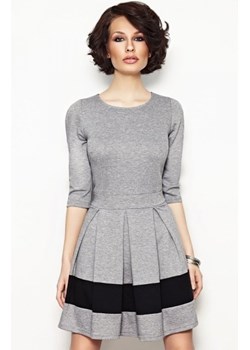 Vera Fashion Elodie sukienka szara ze sklepu intimiti.pl w kategorii Sukienki - zdjęcie 187879260