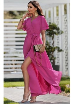 Elizabeth Vivien maxi sukienka amarantowa ze sklepu intimiti.pl w kategorii Sukienki - zdjęcie 187879610