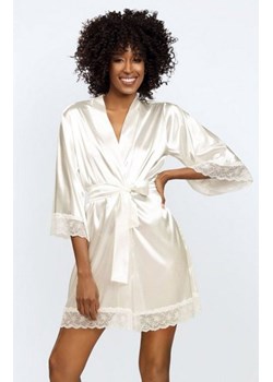 *Dkaren Sauda satynowy szlafrok damski ze sklepu intimiti.pl w kategorii Szlafroki damskie - zdjęcie 187880063