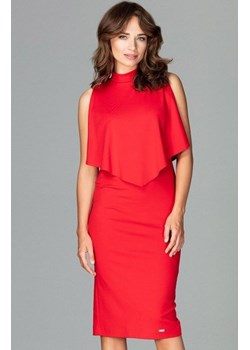 Lenitif K480 sukienka czerwona ze sklepu intimiti.pl w kategorii Sukienki - zdjęcie 187880203