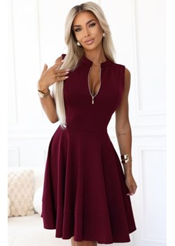 Numoco 573-4 ekskluzywna sukienka z rozkloszowanym dołem i zamkiem ze sklepu intimiti.pl w kategorii Sukienki - zdjęcie 187880312