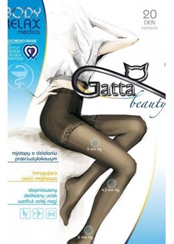 Gatta Body Relax Medica 20 den 5-XL ze sklepu intimiti.pl w kategorii Rajstopy - zdjęcie 187880442